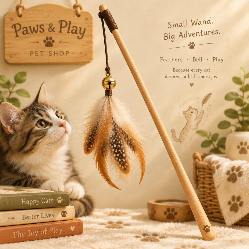 Valley Feather Wand