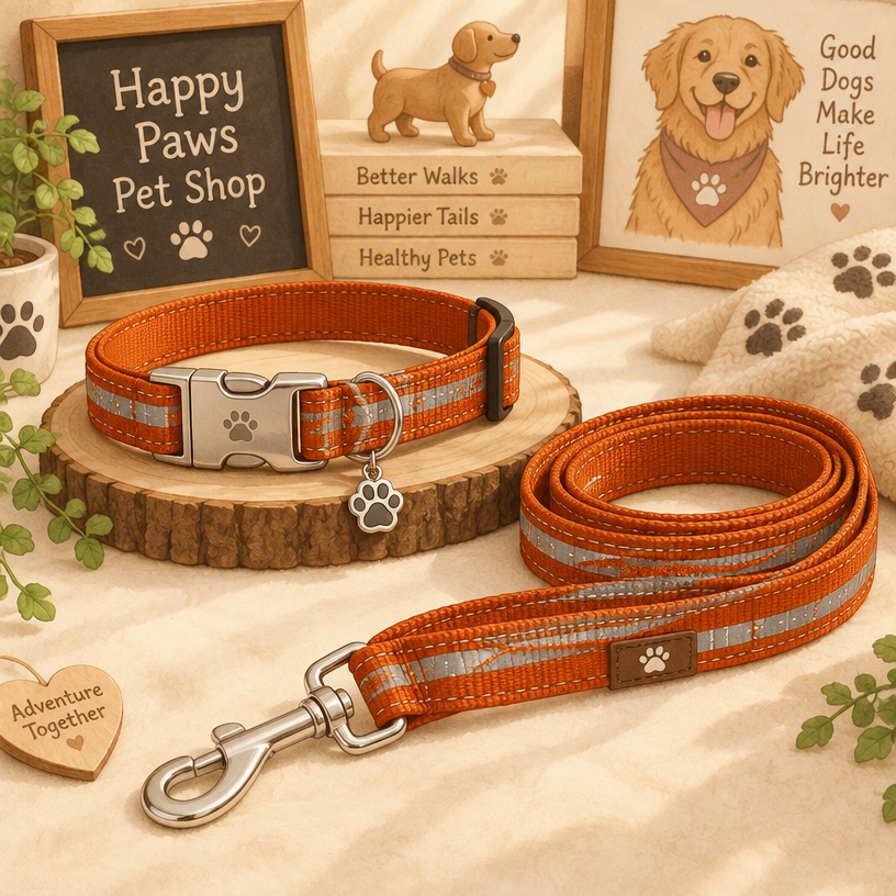 Trailblazer Leash & Collar Set
